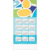 Bright New Year Wishes  With Printed Envelopes