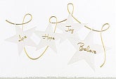 Love, Joy, Hope, Believe  With <u>printed</U> Envelopes - Personalization Mall