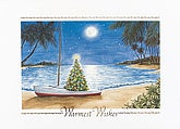 Moonlight Sail with PRINTED Envelopes