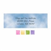 Rainbow Colors Return Address Labels Rainbow Colors Return Address Labels