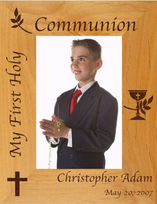 Blessed Sacrament First Communion Picture Frame