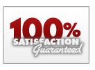 100% Satisfaction Guaranteed
