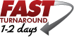 Fast Turnaround in 1-2 days!