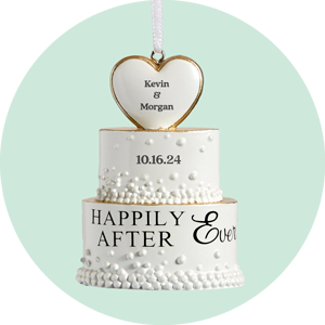 Wedding & Engagement Ornaments for Christmas