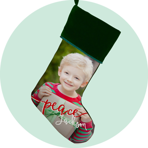 Personalized Photo Christmas Stockings