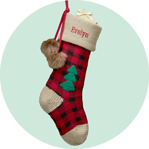 Farmhouse & Rustic Christmas Stockings