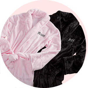 Personalized Valentines Day Robes & Intimate Apparel