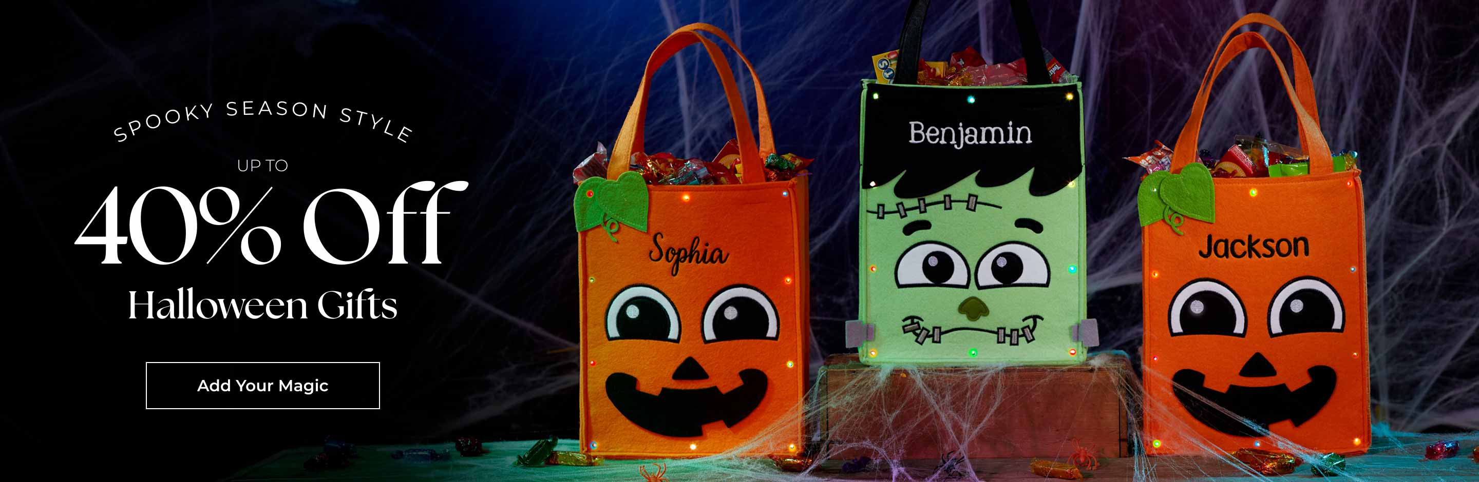 Spooky Season Style 40% Off Halloween Gifts