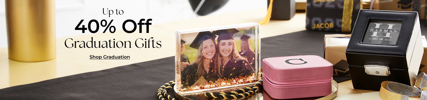 Save Up to 40% off Graduation Gifts