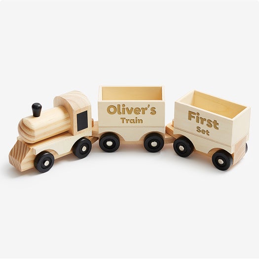 Wooden Train Set