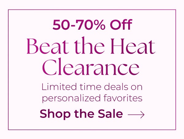 Summer Clearance