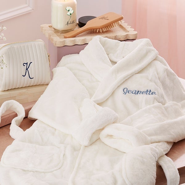 Personalized bath robe