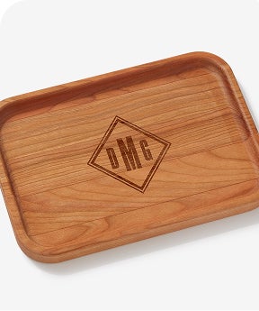 Cherry Wood Valet Tray