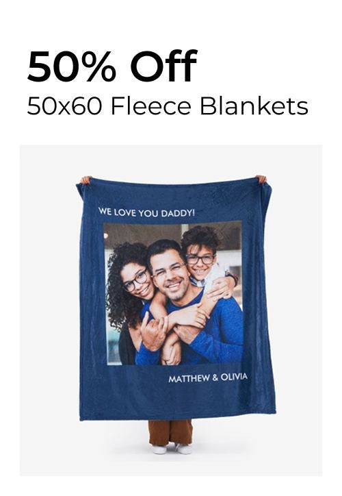 50x60 Plush Fleece Blanket