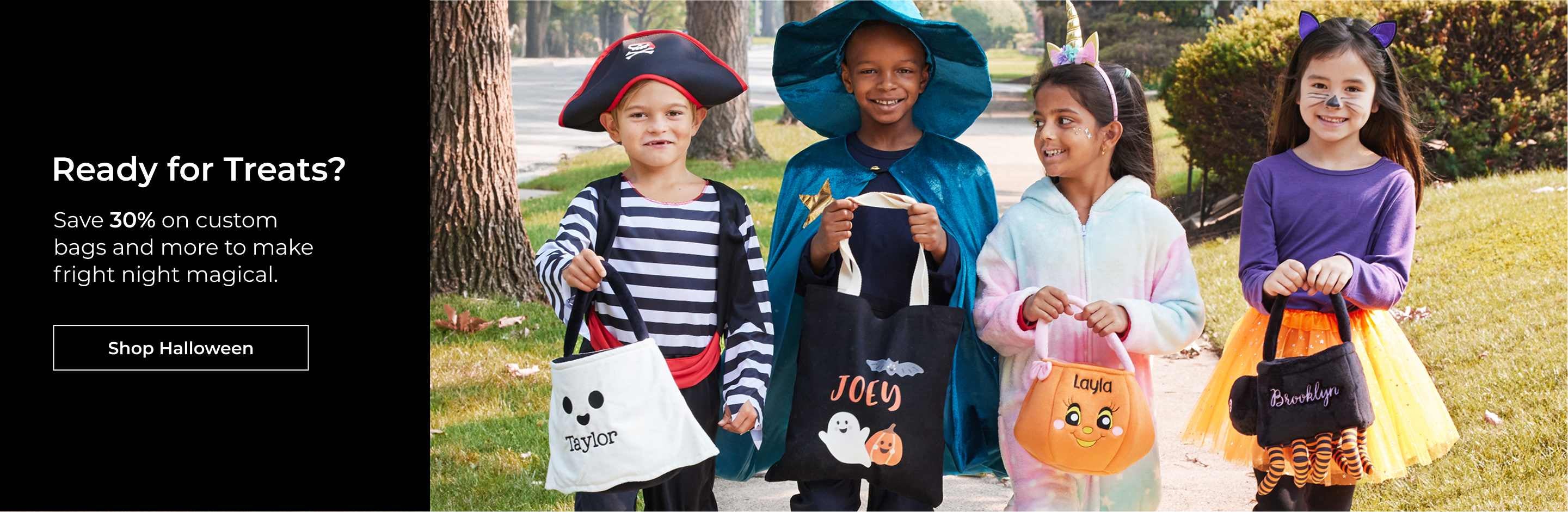 Halloween Ready For Treats Save 30% On Costom Bags