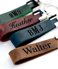 Leather Keychain