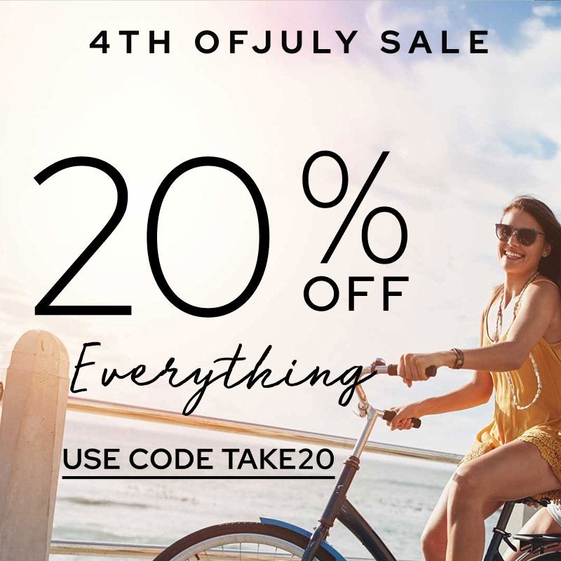 The 4th Of July Sale Extra 20% Off Everything