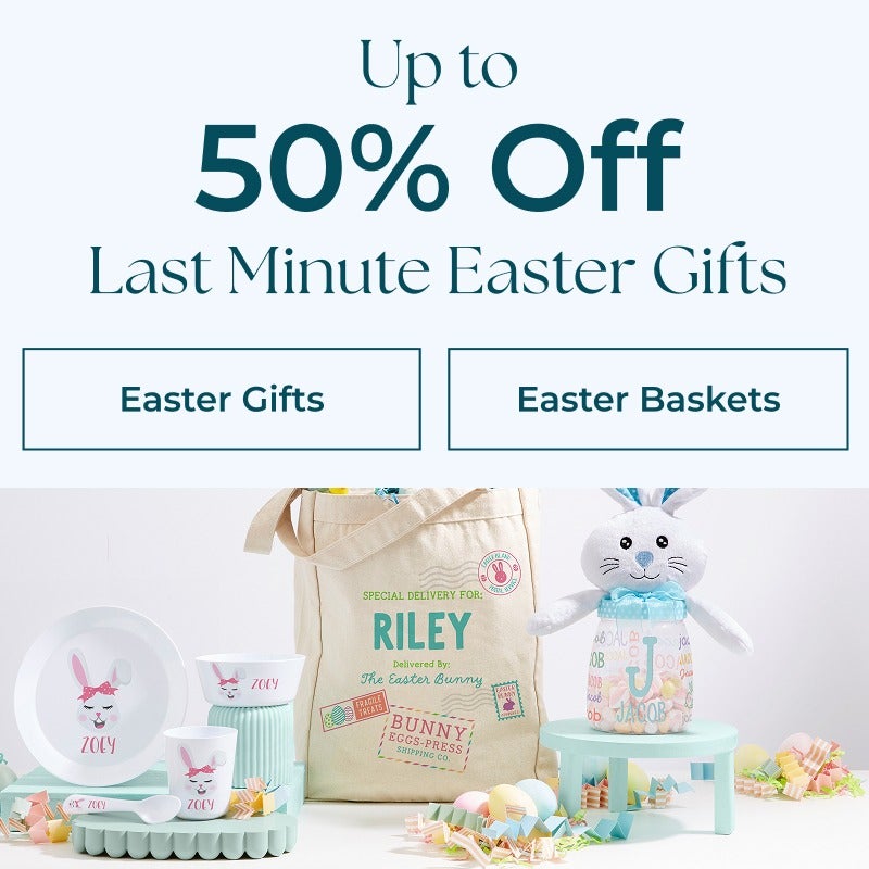 Save Up to 50% off Last Minute Easter Gifts