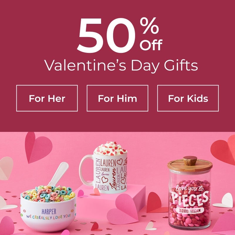 50% Off Valentine's day Gifts