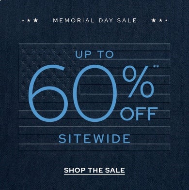 Shop Memorial Day Sale