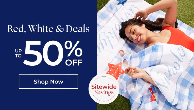 Red White & Deals Up To 50% Off