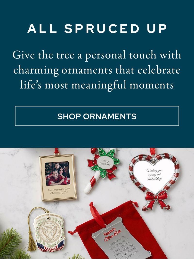 Shop Holiday Ornaments