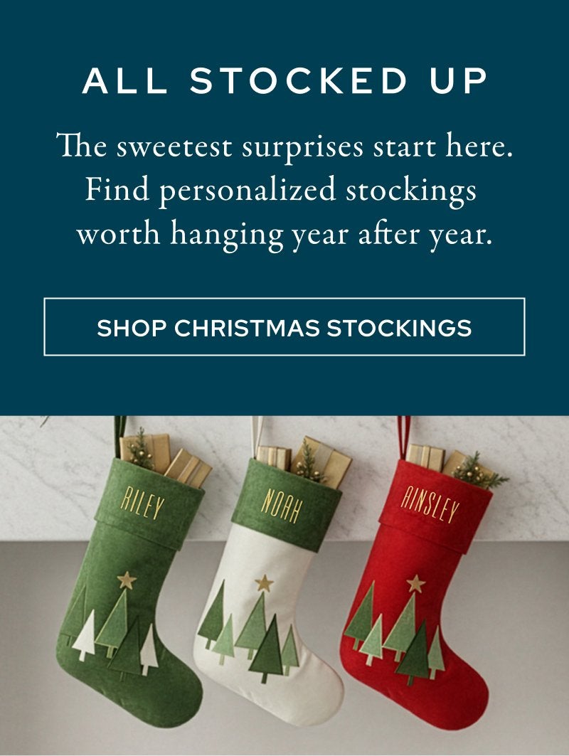 Shop Holiday Stockings & Tree Skirts