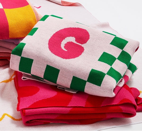 Monogram Blankets