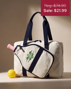 Embroidered Pickleball Duffle Bag