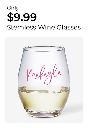 Stemless Wine Glasses