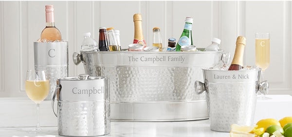 Engraved Ice Buckets