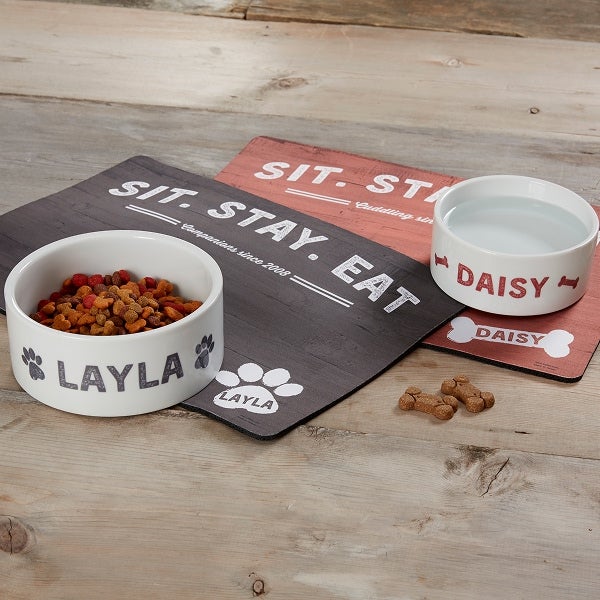 Dog Bowls & Food Mats