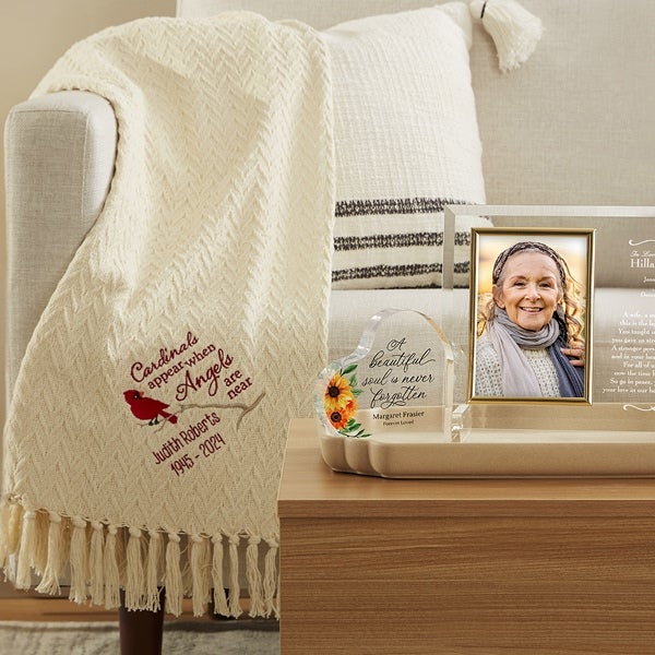 Assorted Personalized Memorial Gifts