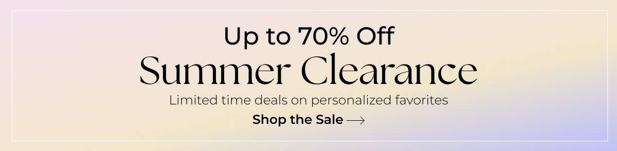 Summer Clearance
