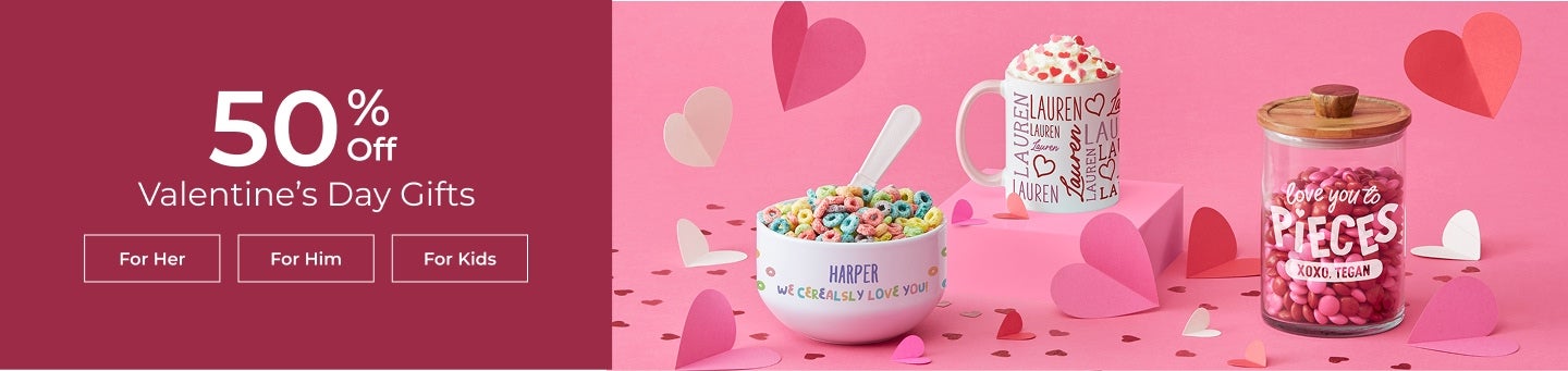 50% Off Valentine's day Gifts