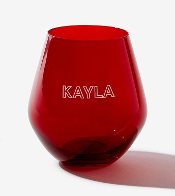 Stemless Wine Glass
