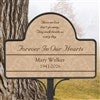 alt='Forever In Our Hearts Custom Memorial Magnetic Garden Sign'