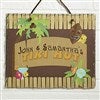 alt='Tropical Paradise Personalized Slate Plaque'