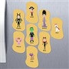 alt='Halloween Character Collection Personalized Magnets'