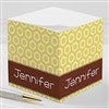 alt='Her Design Personalized Paper Note Cube'