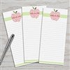alt='Apple Scroll Personalized Teacher's Notepad Set of 3'