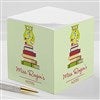 alt='Wise Owl Personalized Note Cube'