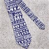 alt='Repeating Name Personalized Men's Tie'