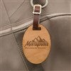 Pmall thumb Personalized Business Logo Wood Luggage Bag Tags - 12007