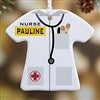 alt='Medical Uniform Personalized Ornament'