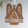 Natural Alderwood Ornament- Godmother