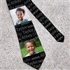 alt='His Little One's 3 Photo Personalized Men's Tie'
