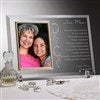 alt='Dear Mom Poem Personalized Glass Frame '