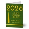 alt='Achieve, Success, Believe Personalized Greeting Card'