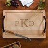 Product Thumbnail Raised Block Monogram with Handles